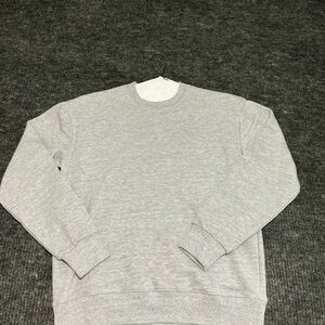 Woolworths Men's Classic Gray Crewneck Sweater Cotton Blend